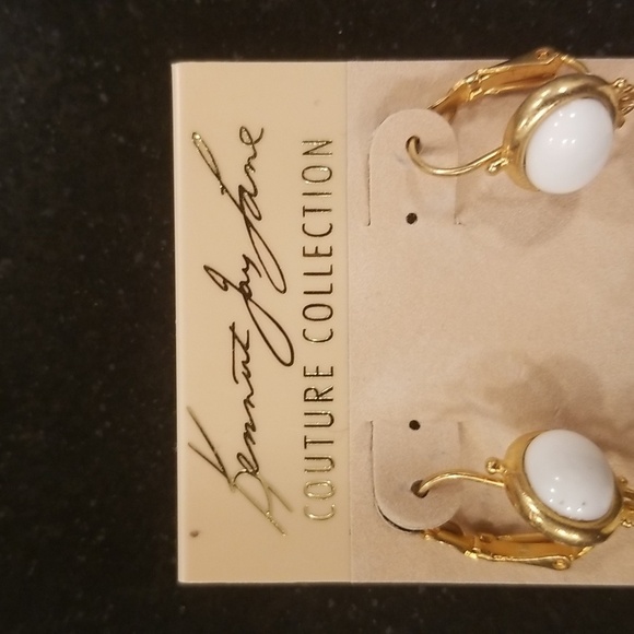 💕KENNETH JAY LANE💕 White Tassel Earrings ~ White NWT - Picture 6 of 9